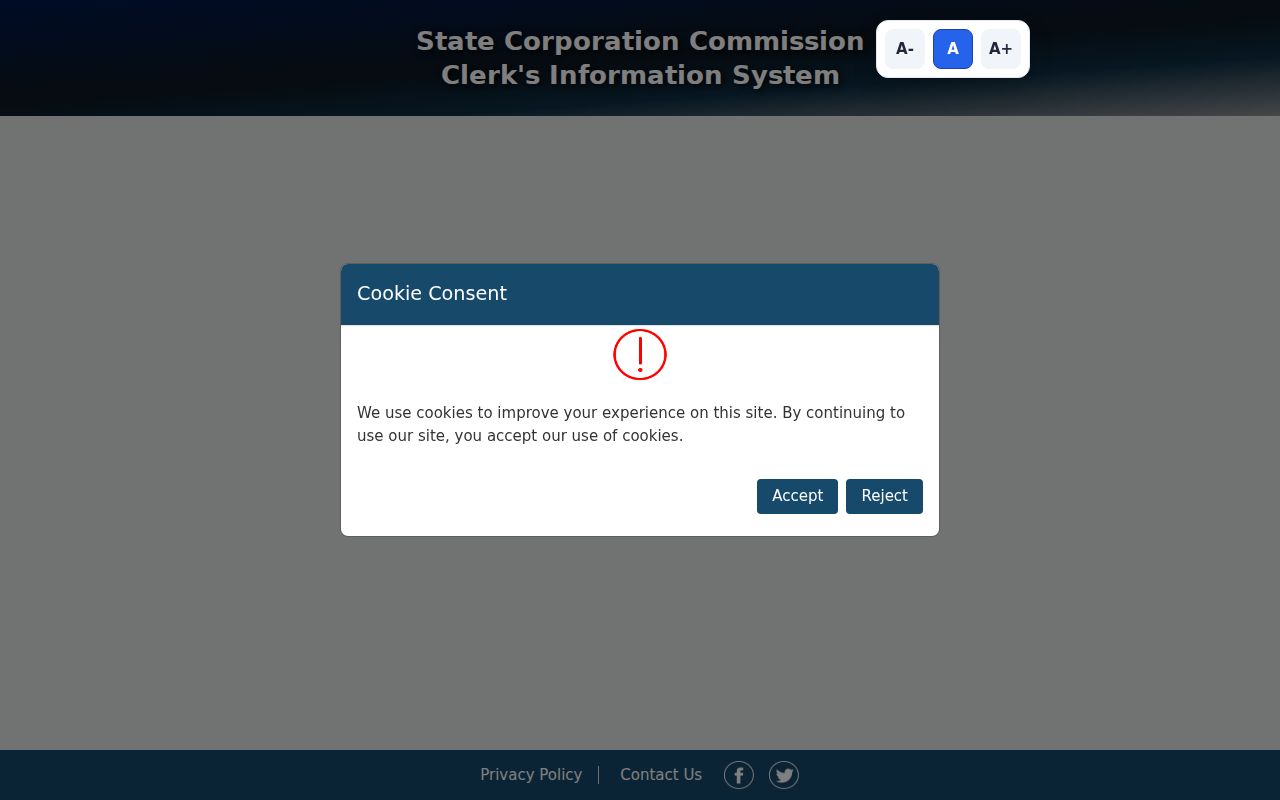 Henrico County neighbors association verification through Virginia SCC CIS